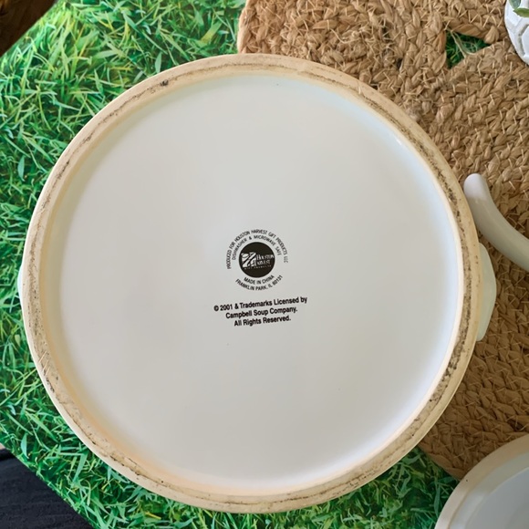 Campbell's Soup Tureen Bowl w/ Lid and Serving Spoon, 2001 - Picture 7 of 16